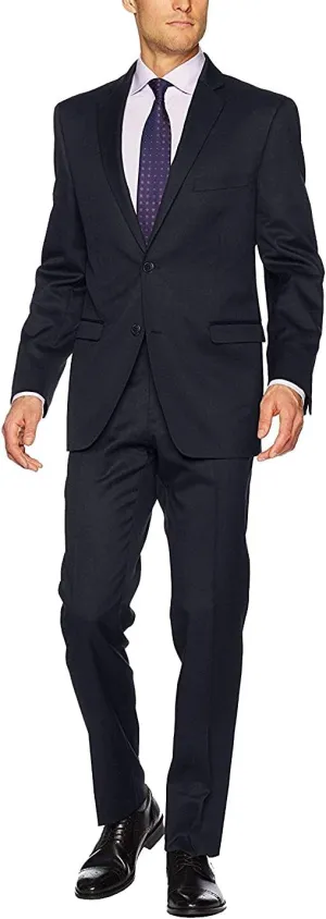 Adam Baker Men's Suit Slim-Fit 2-Piece Single Breasted Suit - Colors