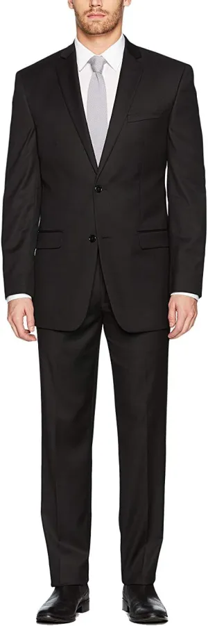 Adam Baker Men's Suit Slim-Fit 2-Piece Single Breasted Suit - Colors
