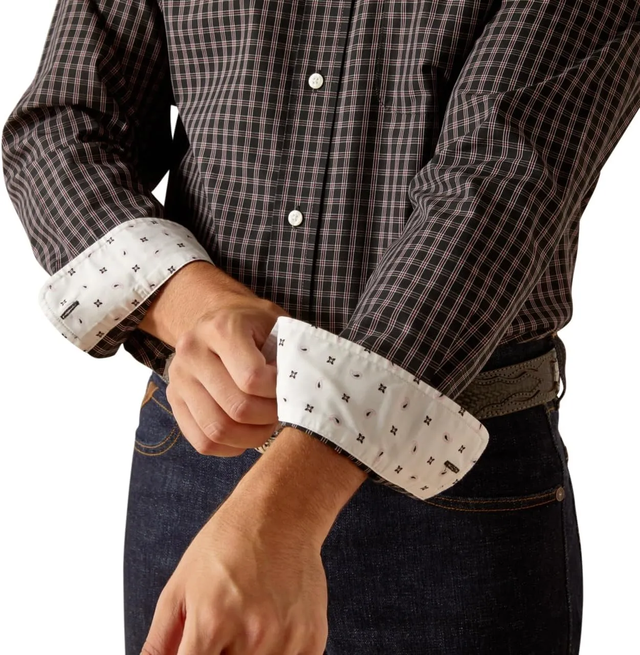 Ariat Men's Wrinkle Free Brooklyn Fitted Shirt