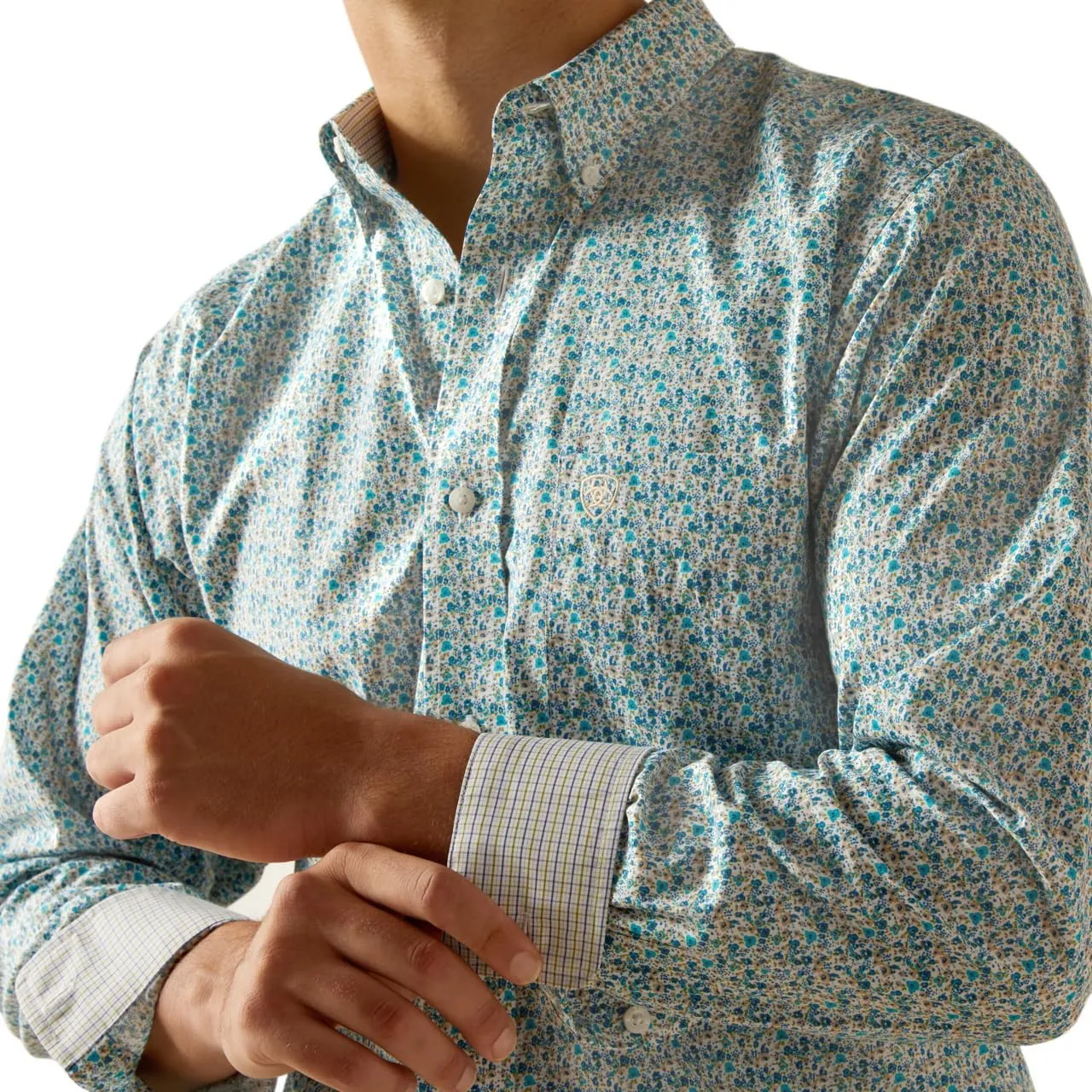 Ariat Men's Wrinkle Free Kellen Fitted Shirt