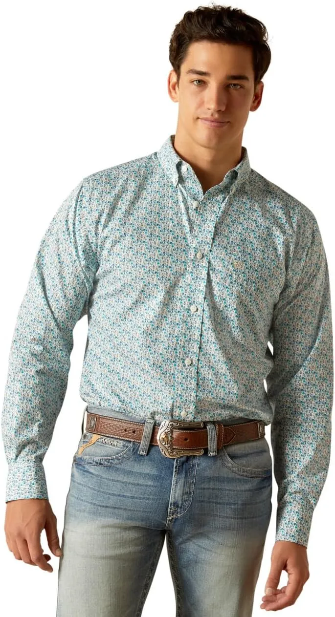 Ariat Men's Wrinkle Free Kellen Fitted Shirt