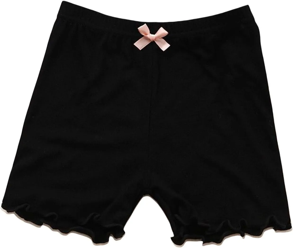 Baby Girls Ribbed Short Pants Cotton Casual Solid Summer Elastic High Waisted Summer Clothes Toddler Shorts
