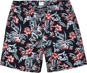 Biwisy Mens Swim Trunks Quick Dry Swim Shorts with Mesh Lining Funny Beach Shorts