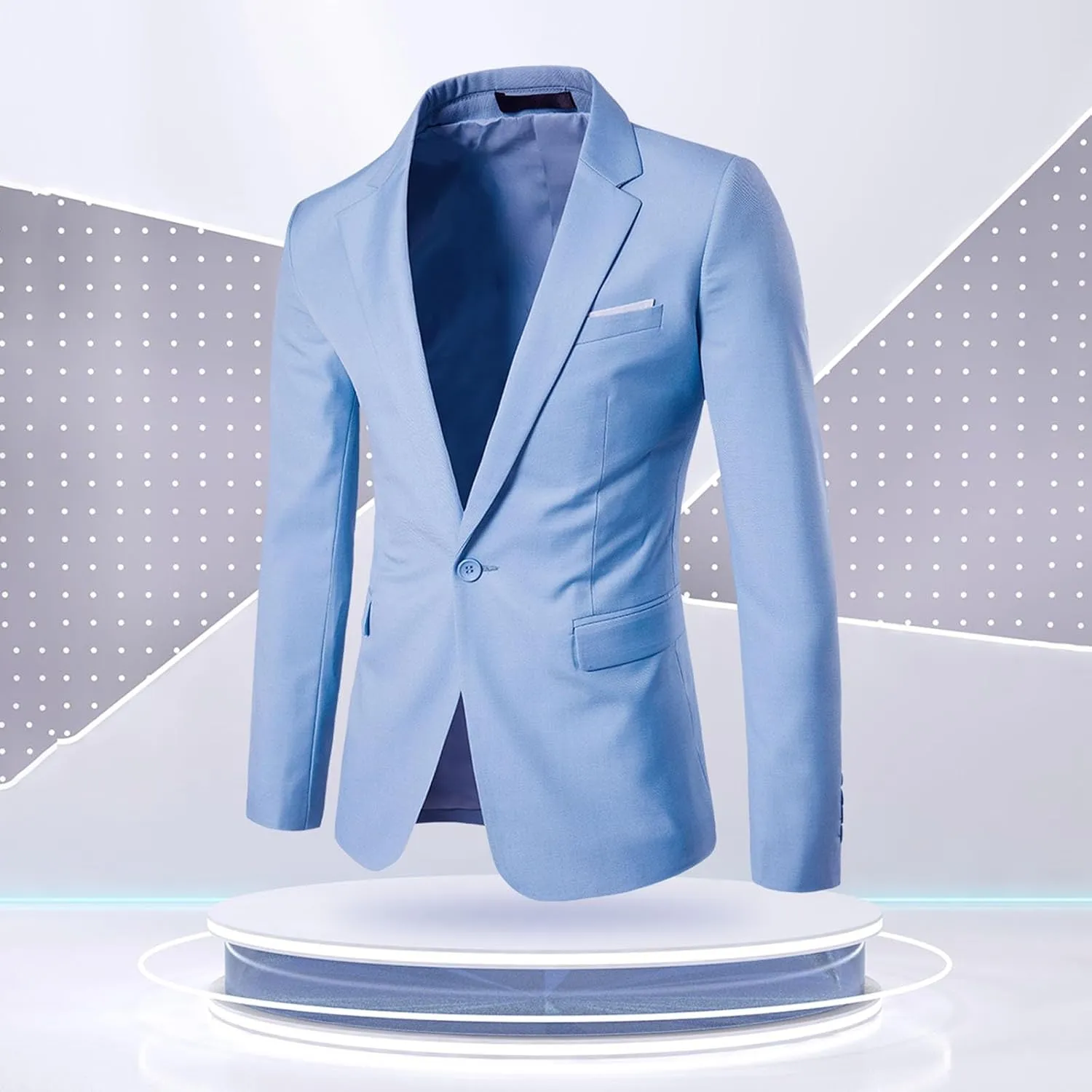 Black Suits For Men Slim Fit One Button Suit Coat Jacket Tops Men Fashion Jackets For Men Men Windbreaker Jacket