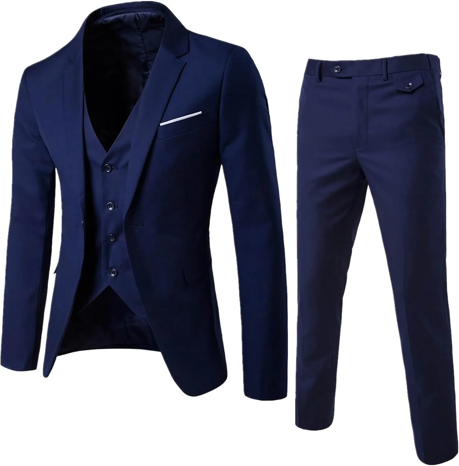 Blue Suit Mens Suit Slim Suit Pants Men Suit Jacket Funny Suit Mens Slim Fit Suits 2 Piece Black Blazer