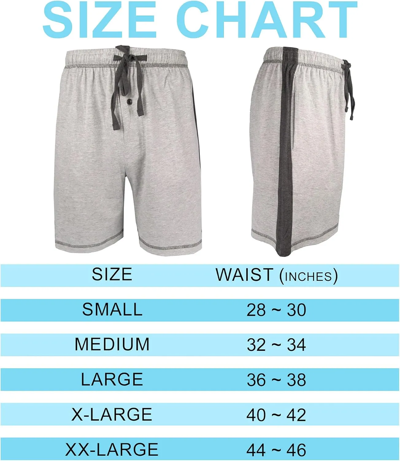 Brave Mens Cotton Super Soft Knit Lounge/Sleep Shorts