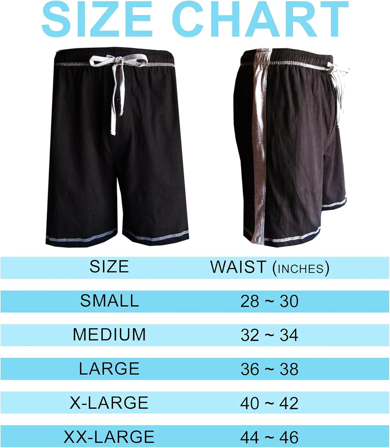 Brave Mens Cotton Super Soft Knit Lounge/Sleep Shorts