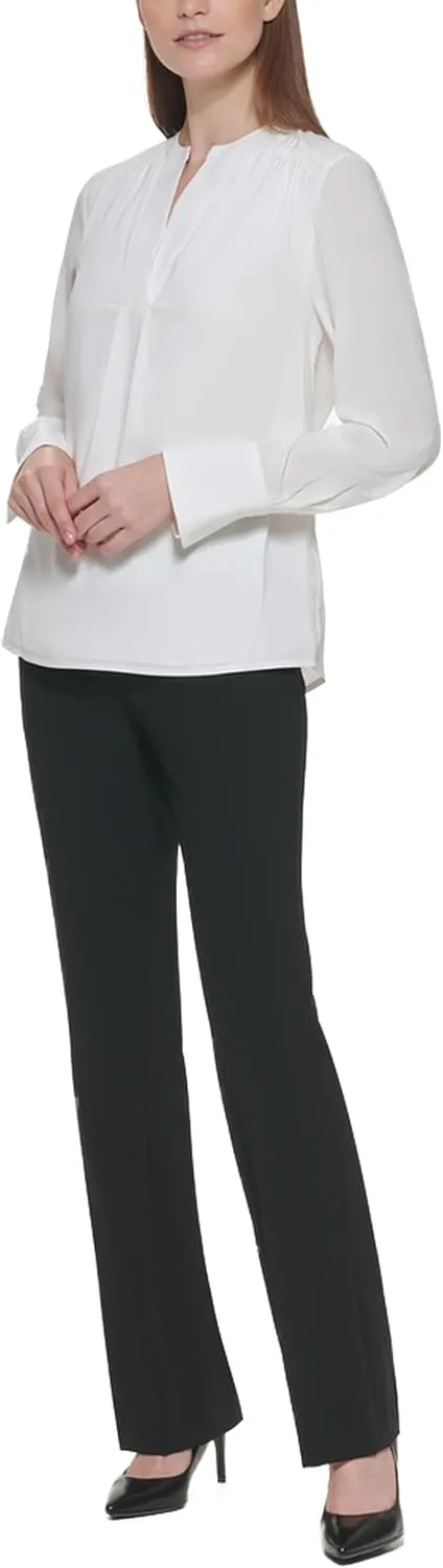 Calvin Klein Women's Long Sleeve Suits Top