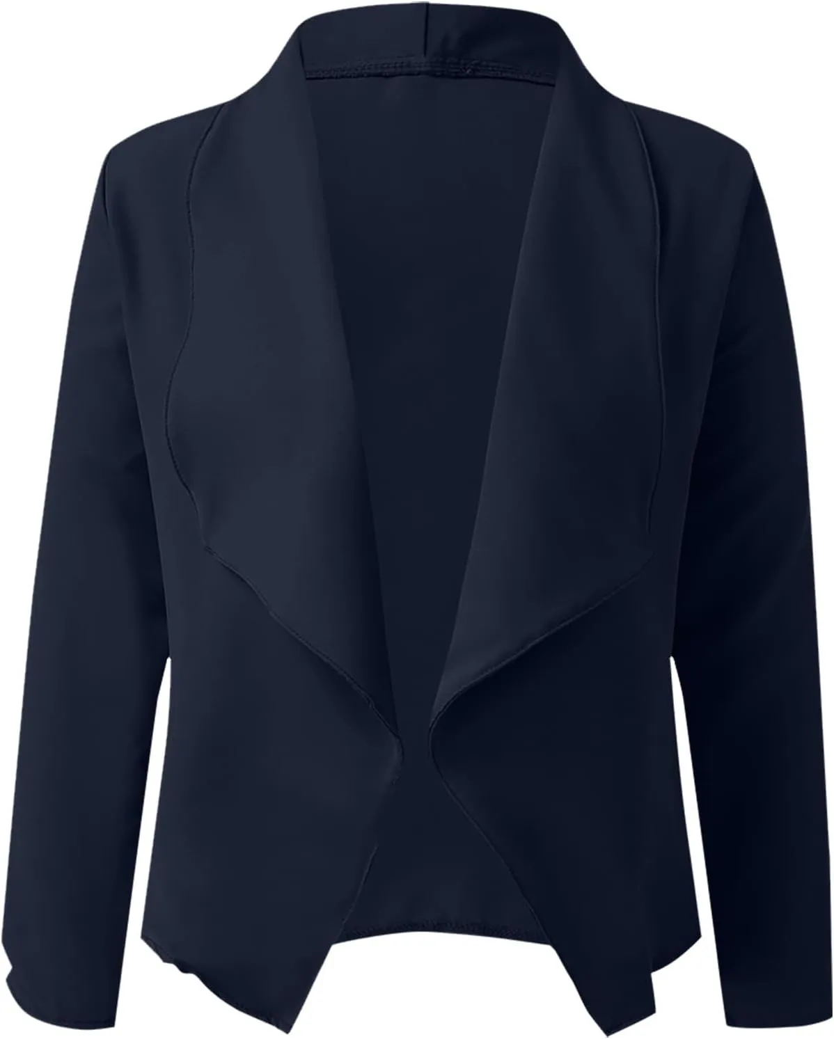 Casual Blazers for Women's Business Casual Lapel Collar Oversized Suit Blazers Long Sleeve Slim Fit Work Jacket Tops