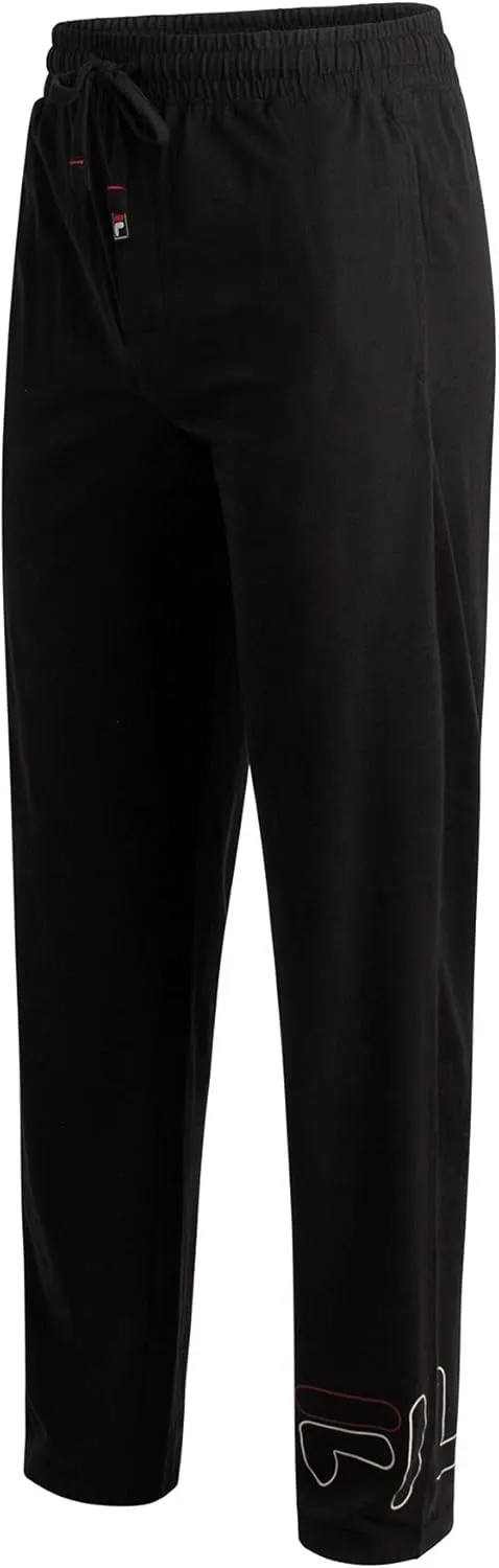 Fila Men's Jersey Brushed Sleepwear Pajama Pant