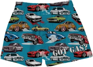 Funny Boxer Shorts | Breathable Loose Fit Lounge Shorts | Silky Soft Premium Graphic Print Pajama Shorts for Men & Women