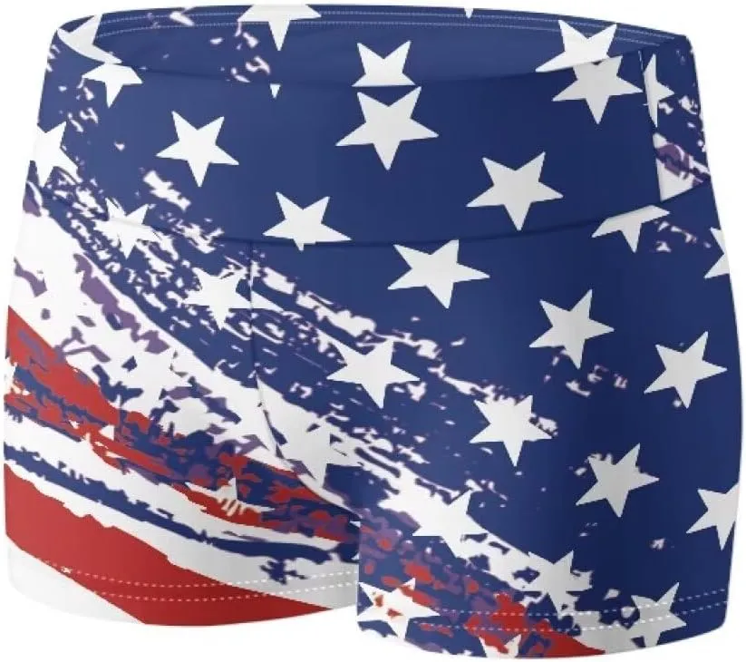 Girl's Yoga Shorts Leggings Slim High Waisted Athletic Shorts Kids Bike Dance Volleyball Gymnastics Shorts 5-14Y