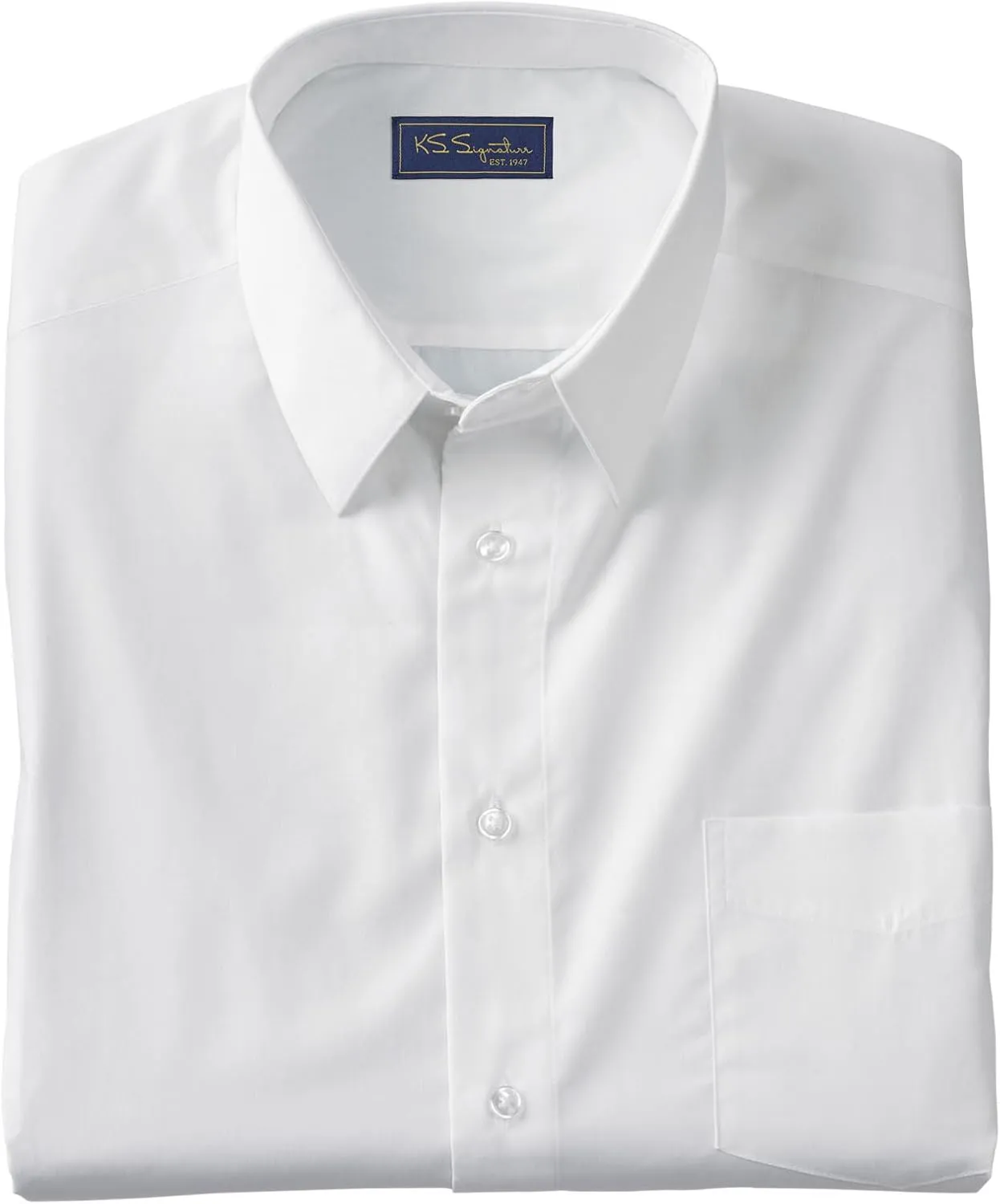 KingSize Men's Big & Tall Tall Wrinkle-Free Dress Shirt