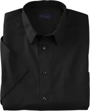 KingSize Men's Big & Tall Tall Wrinkle-Free Short-Sleeve Dress Shirt