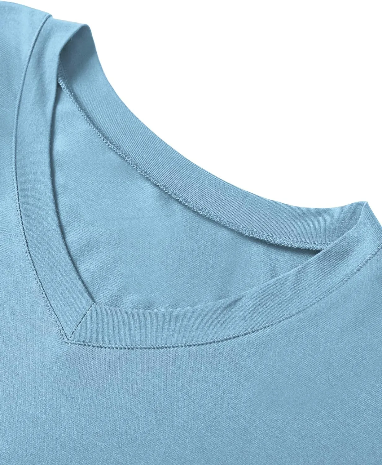 Latuza Men's Viscose Nightshirt Short Sleeves Sleep Shirt