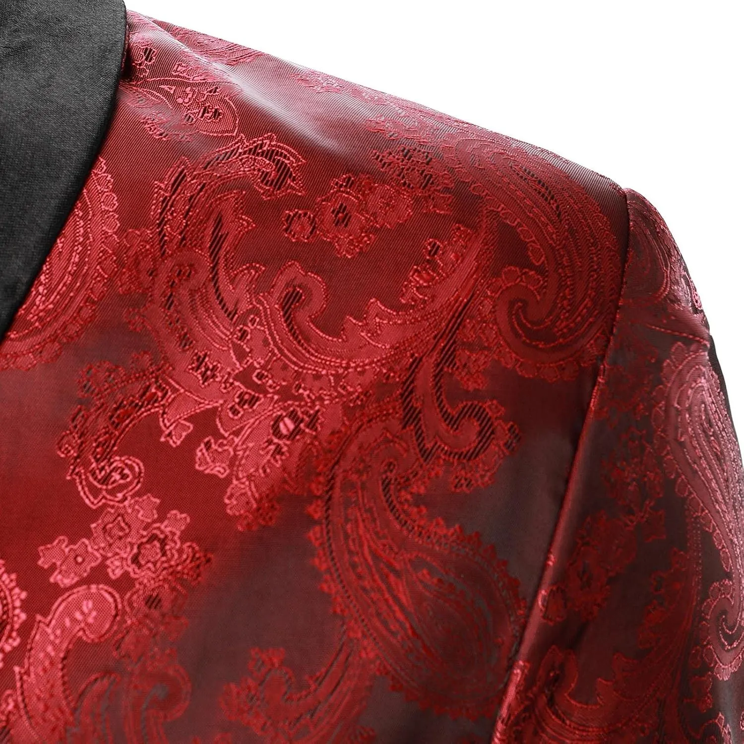 LCMTWX Mens Blazers Men's Fashion Coat Casual Pocket Button Suit Jacket Buckle Loved Printed Single-breasted Mens Suit