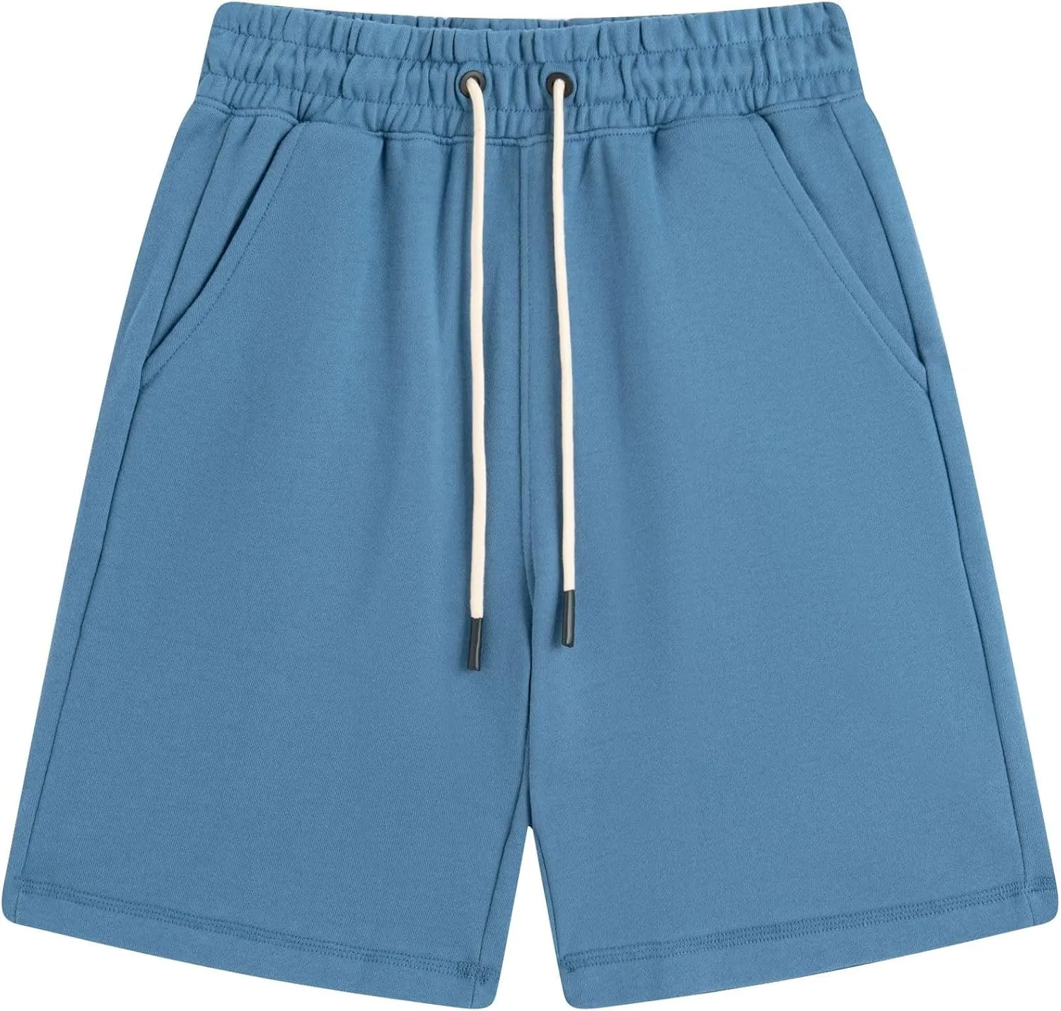 Men's Cotton Pajama Bottoms Shorts Ultra-Soft Knit Sleep Pajama Shorts Lounge Wear With Drawstring And Pockets