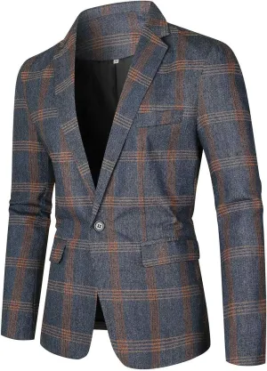 Mens Jacket 2024 Striped Suit Blouse Lapel Button Slim Fit Stylish Jacket Shirt Party Mens Summer Jackets Sacos