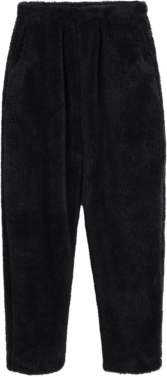 Mens Pajama Pants Flannel Cotton Plaid Sleep & Lounge Pants Funny Pj Bottoms Wide Leg Holiday Sleepwear