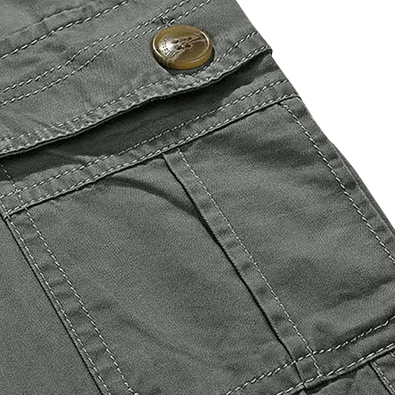 Men's Relaxed Fit Stretch Cargo Pants Baggy Wide Leg Joggers Sweatpants Fall Winter Regular Fit Pants with Pockets