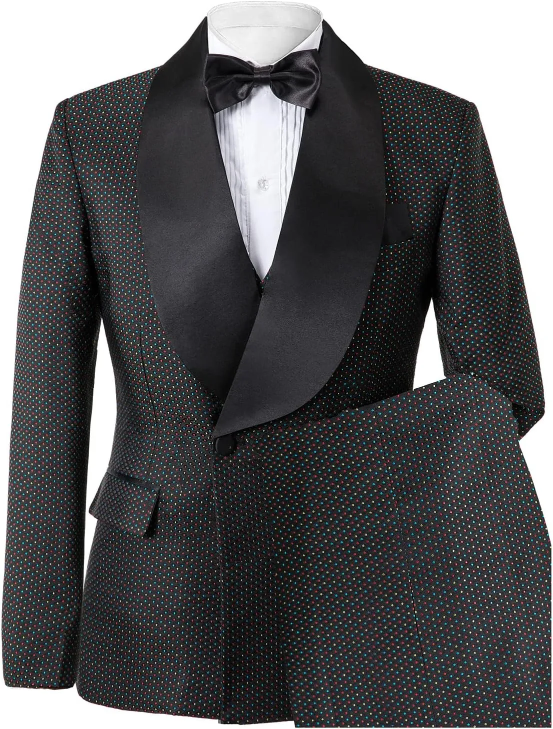 Men's Suits Slim Fit Tuxedos for Men Prom Casual Wedding Party