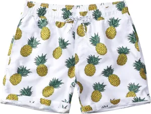 Mens Swimming Trunks Quick Dry Swim Shorts with Mesh Lining Beach Shorts