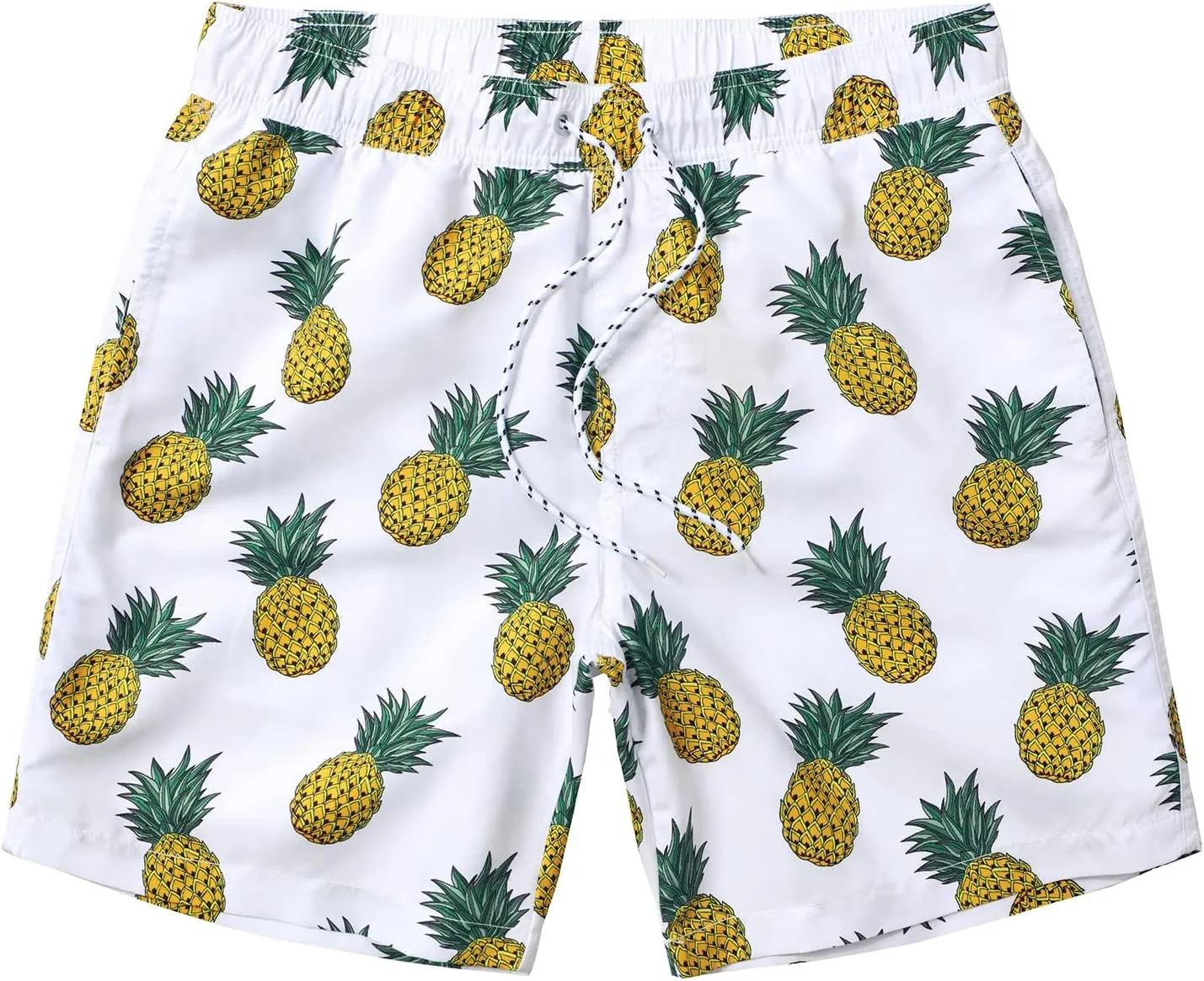 Mens Swimming Trunks Quick Dry Swim Shorts with Mesh Lining Beach Shorts