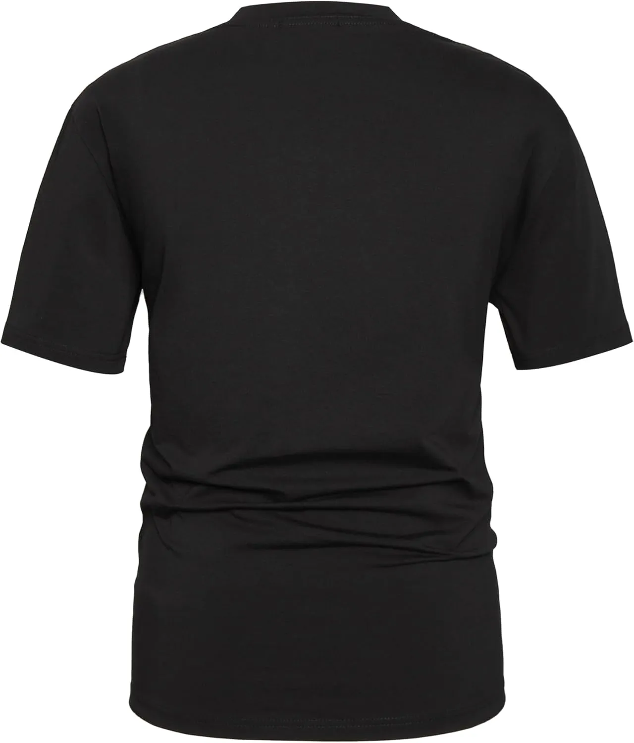 Men's V-Neck T-Shirt - Premium 95% Cotton 5% Spandex Soft Slim Fit Tee, Breathable Moisture Wicking for Casual Workout