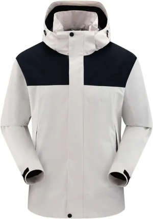 Men's Windproof Jacket Casual Fashion Casual Lightweight Jackets Hooded Outdoor Mountain Hiking Fishing Travel Coats