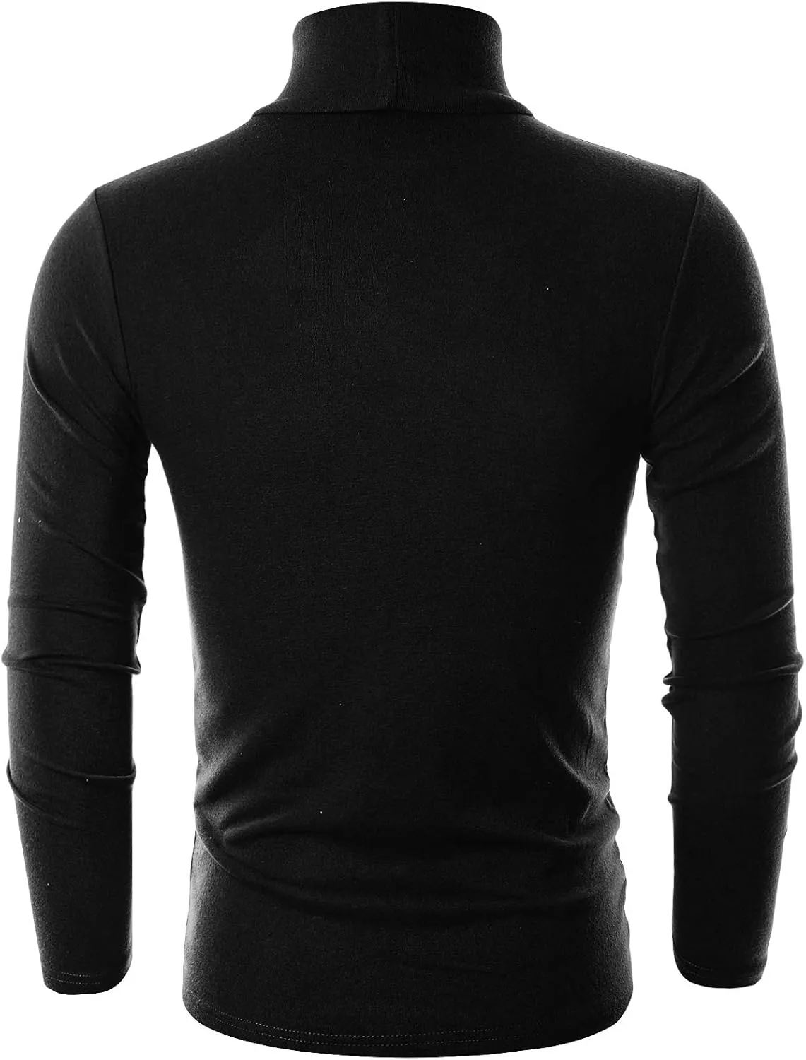 Ohoo Men's Slim Fit Turtleneck Sweater Lightweight Pullover