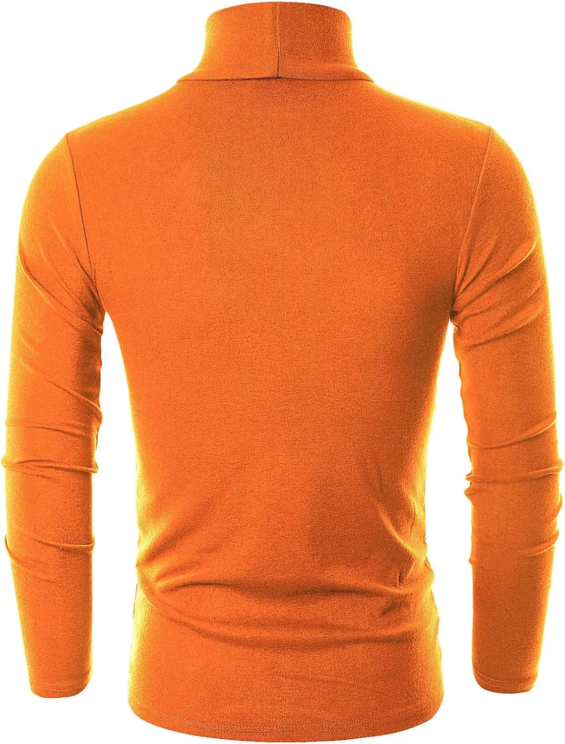 Ohoo Men's Slim Fit Turtleneck Sweater Lightweight Pullover