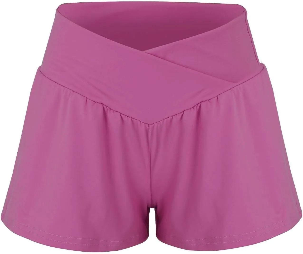 Running Shorts for Women with Liner High Waisted Lightweight Athletic Shorts with Pockets for Workout Gym Outdoor