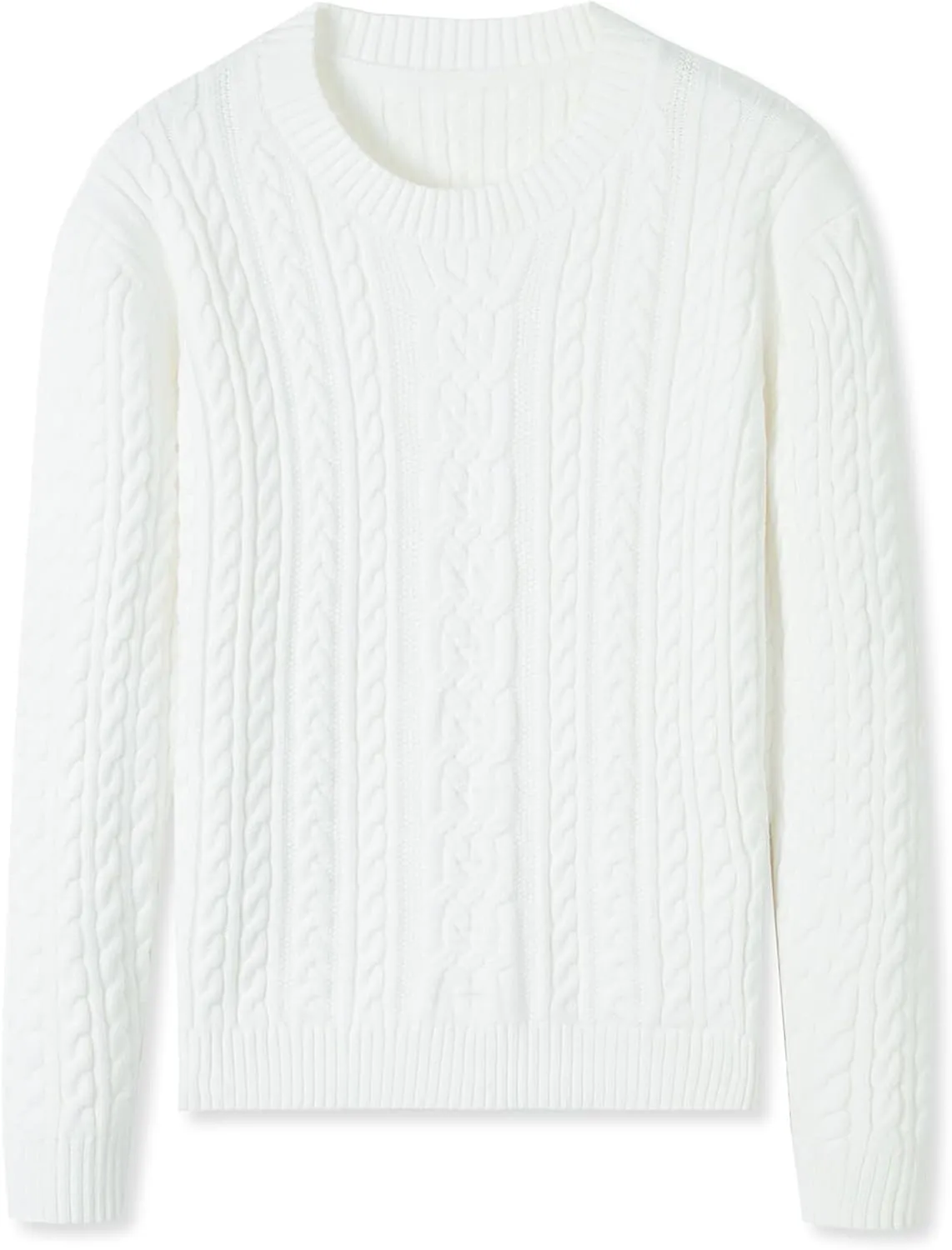 SANGTREE Women's Crewneck Soft Knit Pullover Sweater