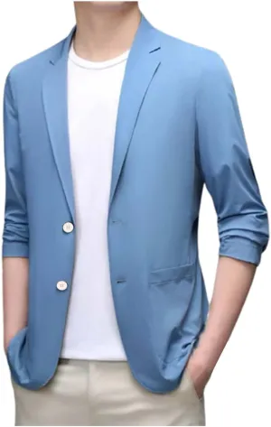 Sports Jackets for Men 2024 Pocket Cardigan Suit Botton Sweater Jacket Men's Blazer Travel Blazer Sacos De Mujer