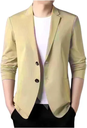 Sports Jackets for Men 2024 Pocket Cardigan Suit Botton Sweater Jacket Men's Blazer Travel Blazer Sacos De Mujer