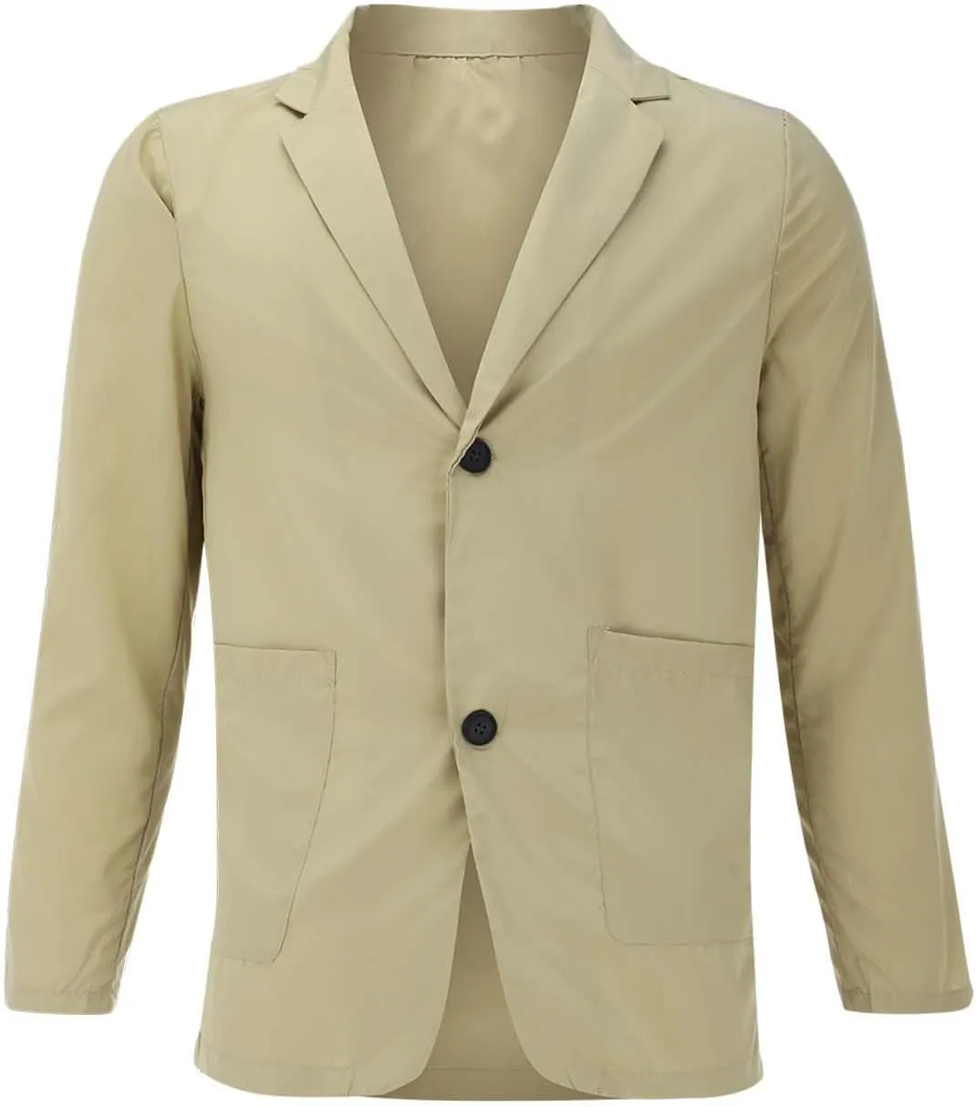 Sports Jackets for Men 2024 Pocket Cardigan Suit Botton Sweater Jacket Men's Blazer Travel Blazer Sacos De Mujer