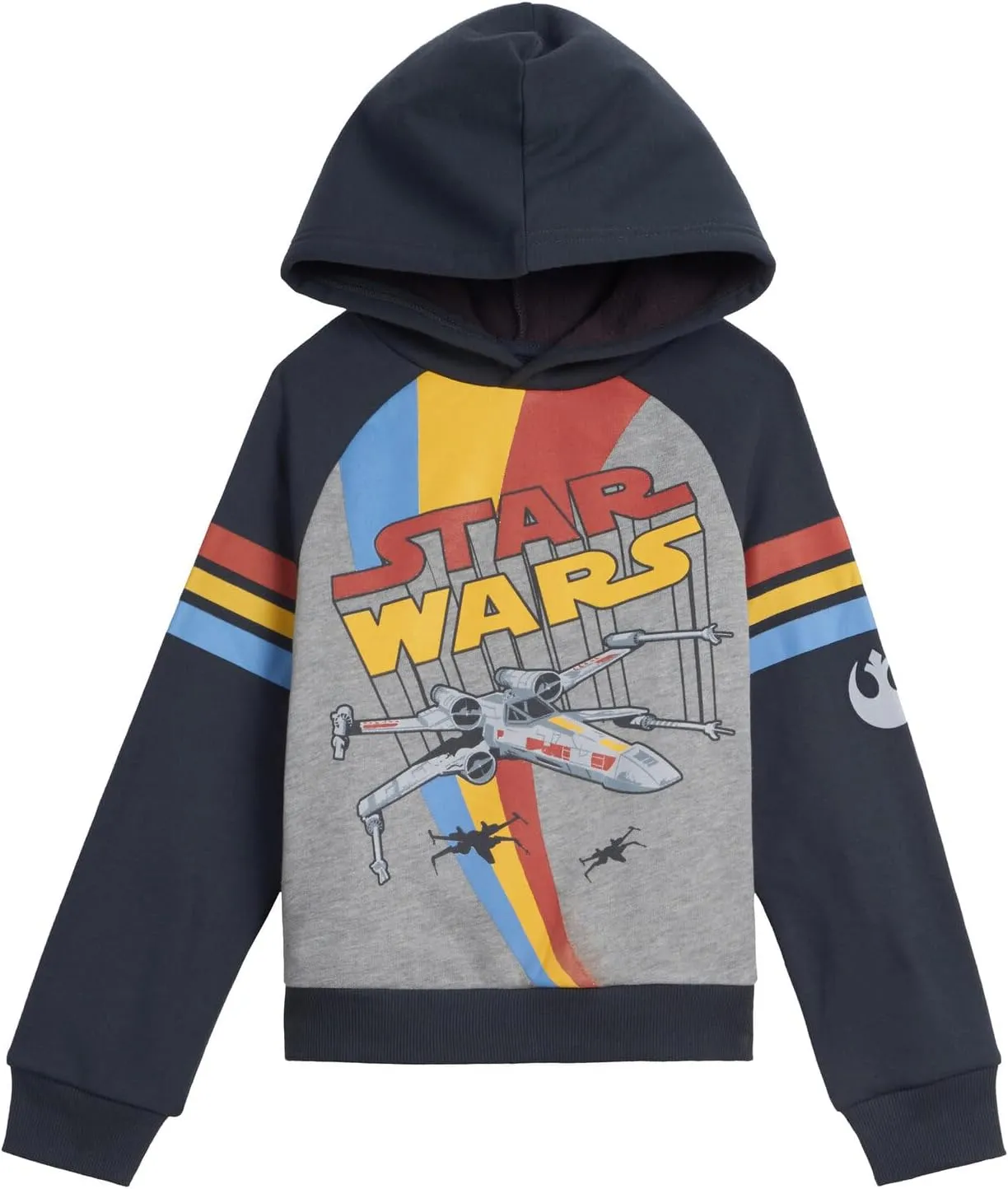 STAR WARS The Mandalorian Fleece Pullover Hoodie and Pants Outfit Set Infant to Big Kid Sizes (12 Months - 18-20)