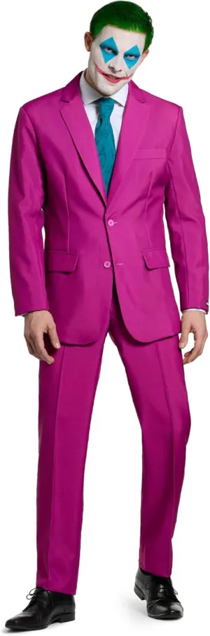 Suitmeister Men's Halloween Joker Suit Costume Cosplay Party Adult Slim Fit