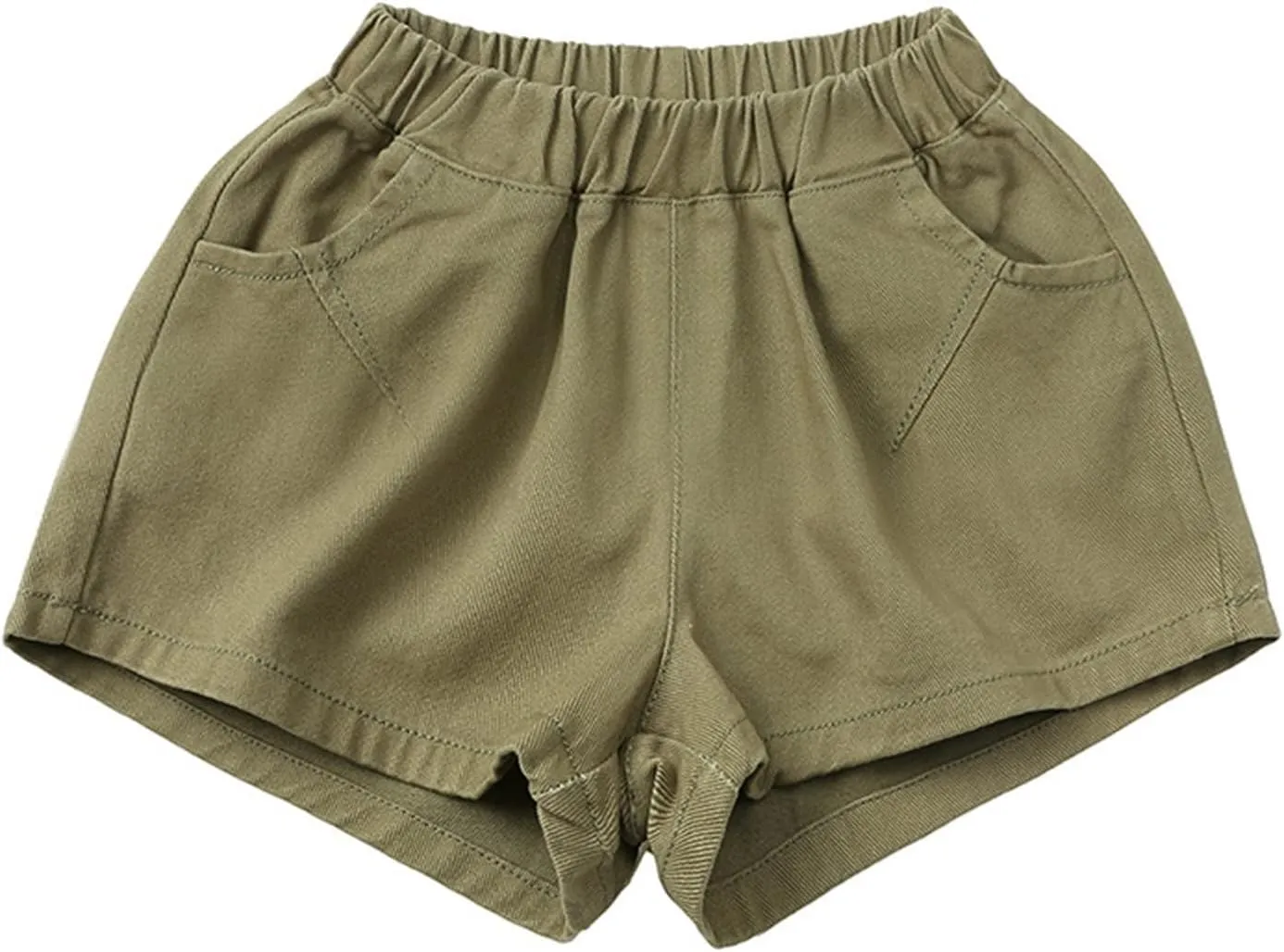 Toddler Baby Boy Shorts,Lightweight Cotton Shorts for Kids Boys Girls Summer Elastic Waist Active Jogger Short Pants
