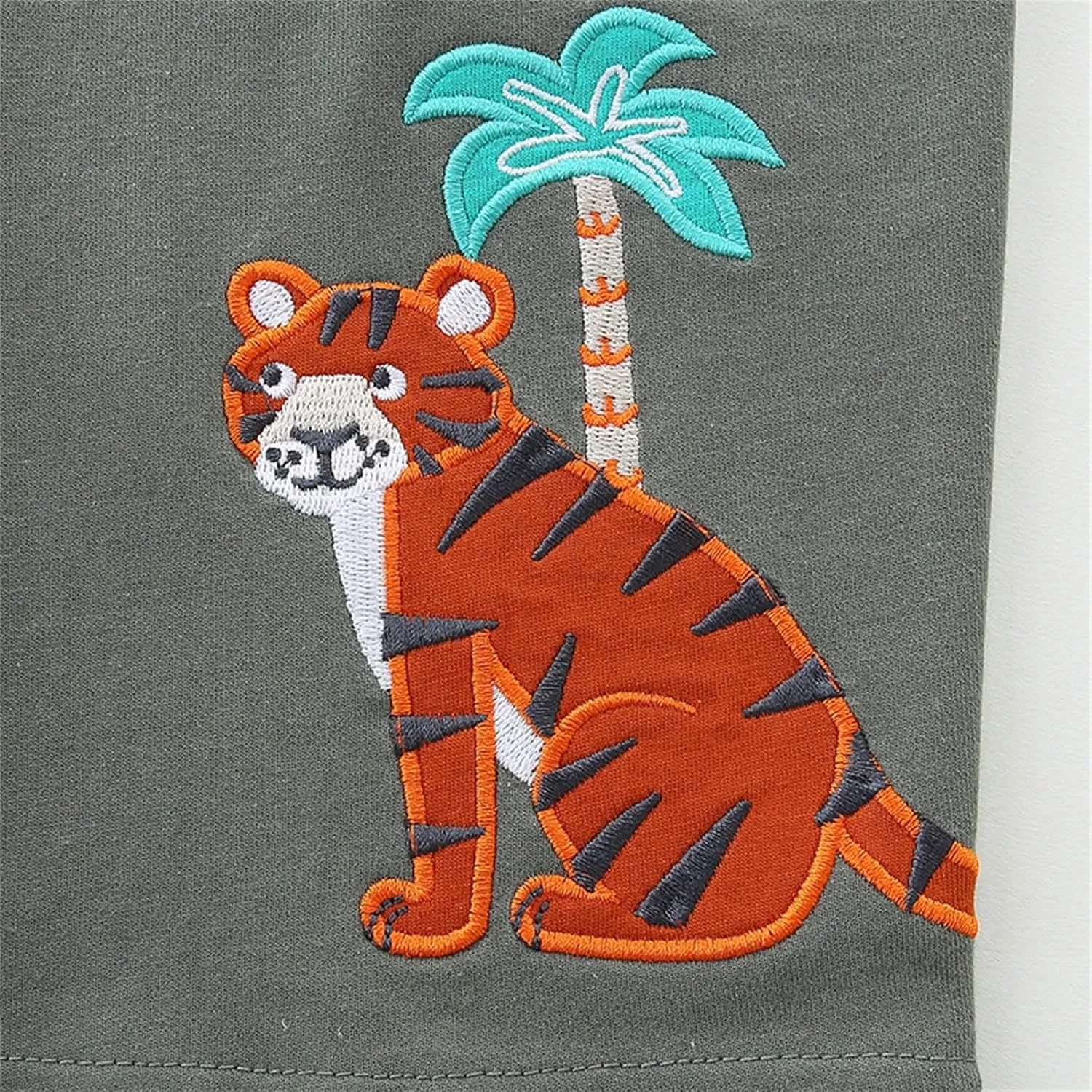 Toddler Baby Girls Cute Animal Printed Summer Shorts Kids Comfort Cotton Elastic Waist Shorts for Boys 2-8 Years