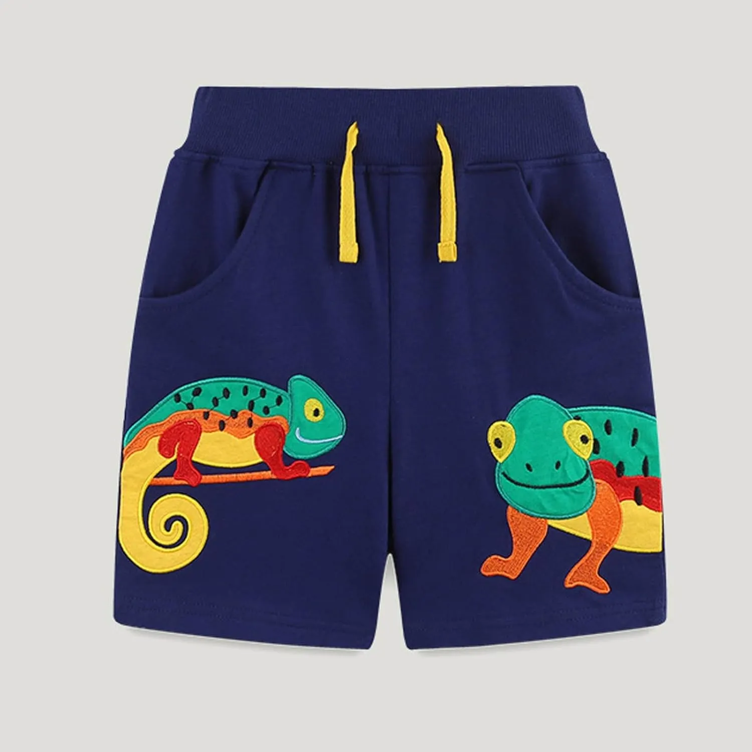Toddler Baby Girls Cute Animal Printed Summer Shorts Kids Comfort Cotton Elastic Waist Shorts for Boys 2-8 Years