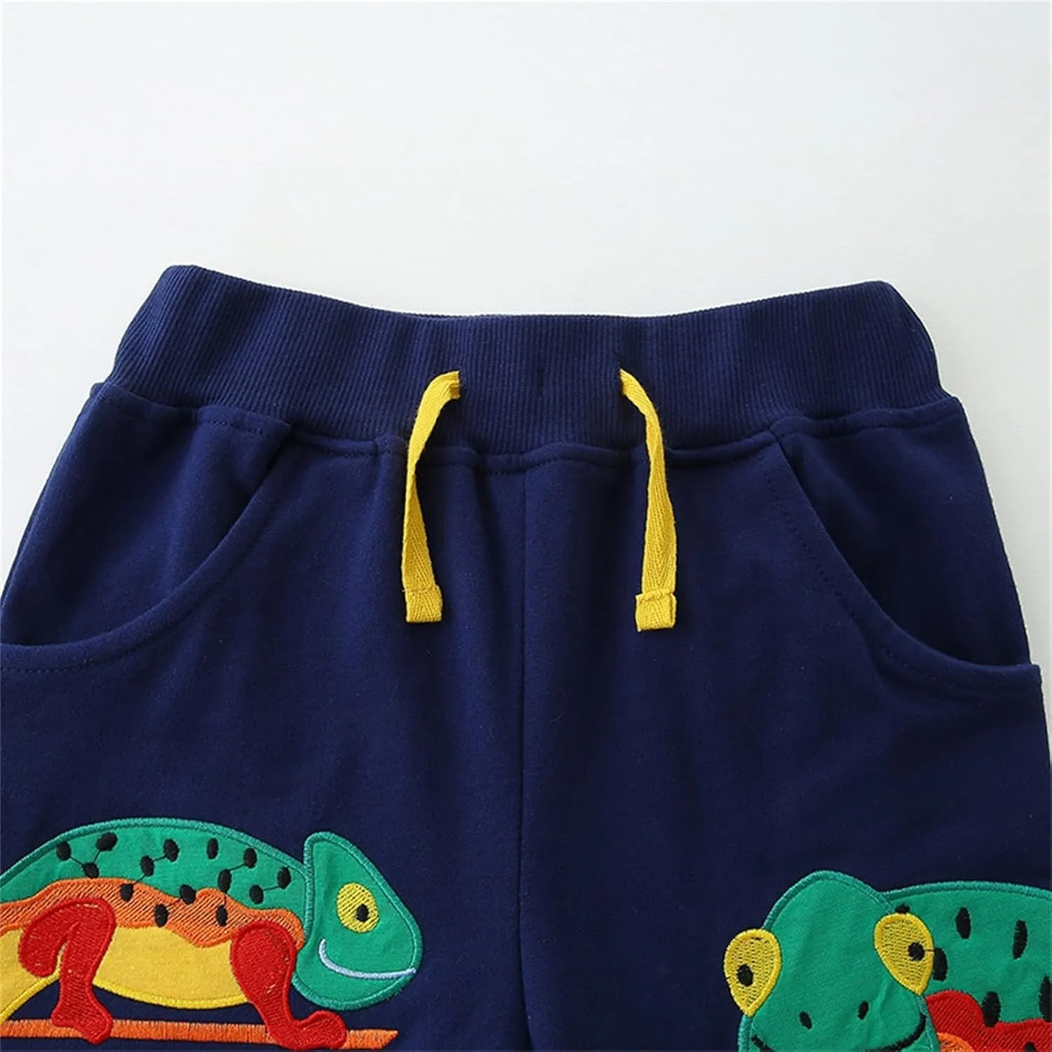 Toddler Baby Girls Cute Animal Printed Summer Shorts Kids Comfort Cotton Elastic Waist Shorts for Boys 2-8 Years