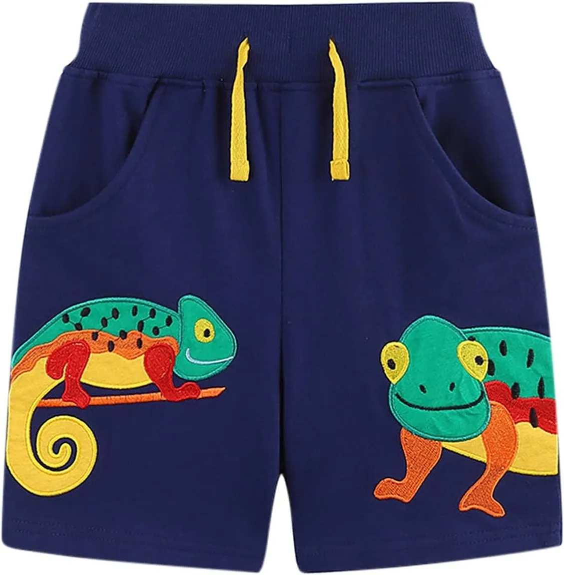 Toddler Baby Girls Cute Animal Printed Summer Shorts Kids Comfort Cotton Elastic Waist Shorts for Boys 2-8 Years