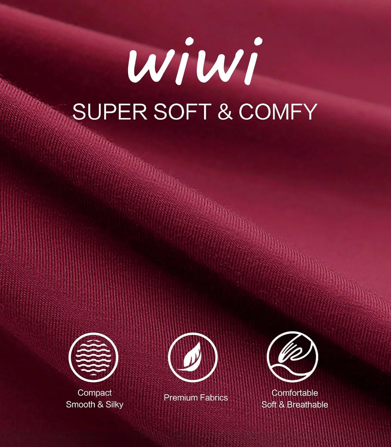 WiWi Pajamas for Women Short Sleeve Top and Shorts Sets Viscose from Bamboo Pj Sleepwear Pajama Set S-XXL