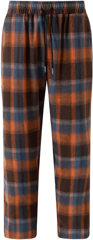 Women Buffalo Plaid Pajama Pants Funny Holiday Elastic Waist Relaxed Fit Pajama Bottoms Soft Sleepwear