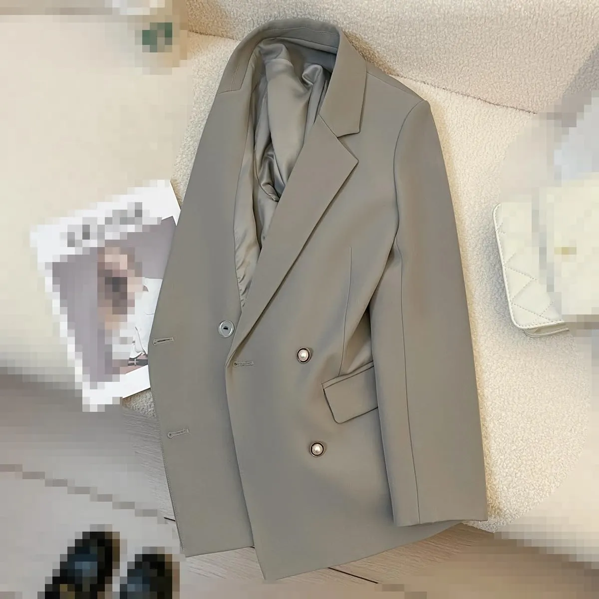 Women's Blazer Jacket Spring Korea Casual Slim Suits