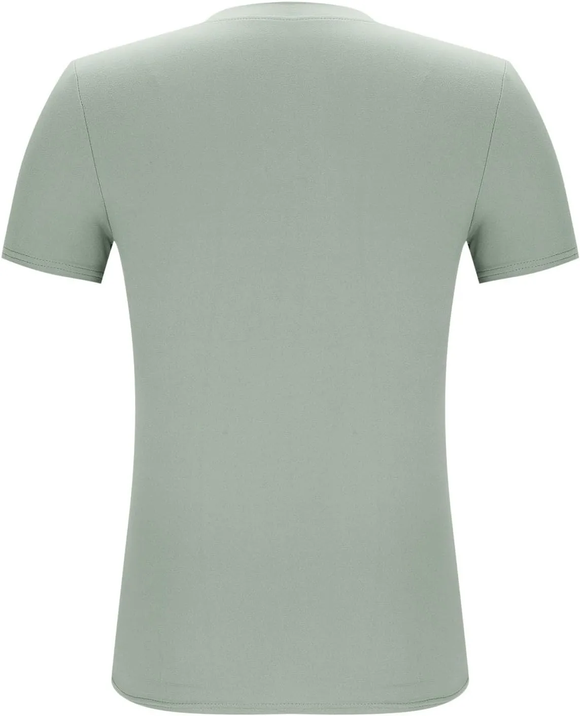 Women's Fashion Slim Fit V Neck Short Sleeve Tops Casual Summer Trendy Lightweight Comfy Solid Color Daily Home Top