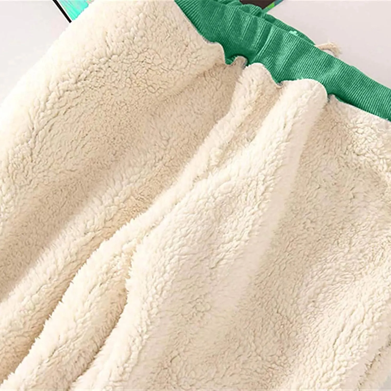 Women's Fleece Lined Sweatpants Winter Thermal Pants Cozy Warm Sherpa Lined Thick Sweatpants Joggers Pant with Pocket