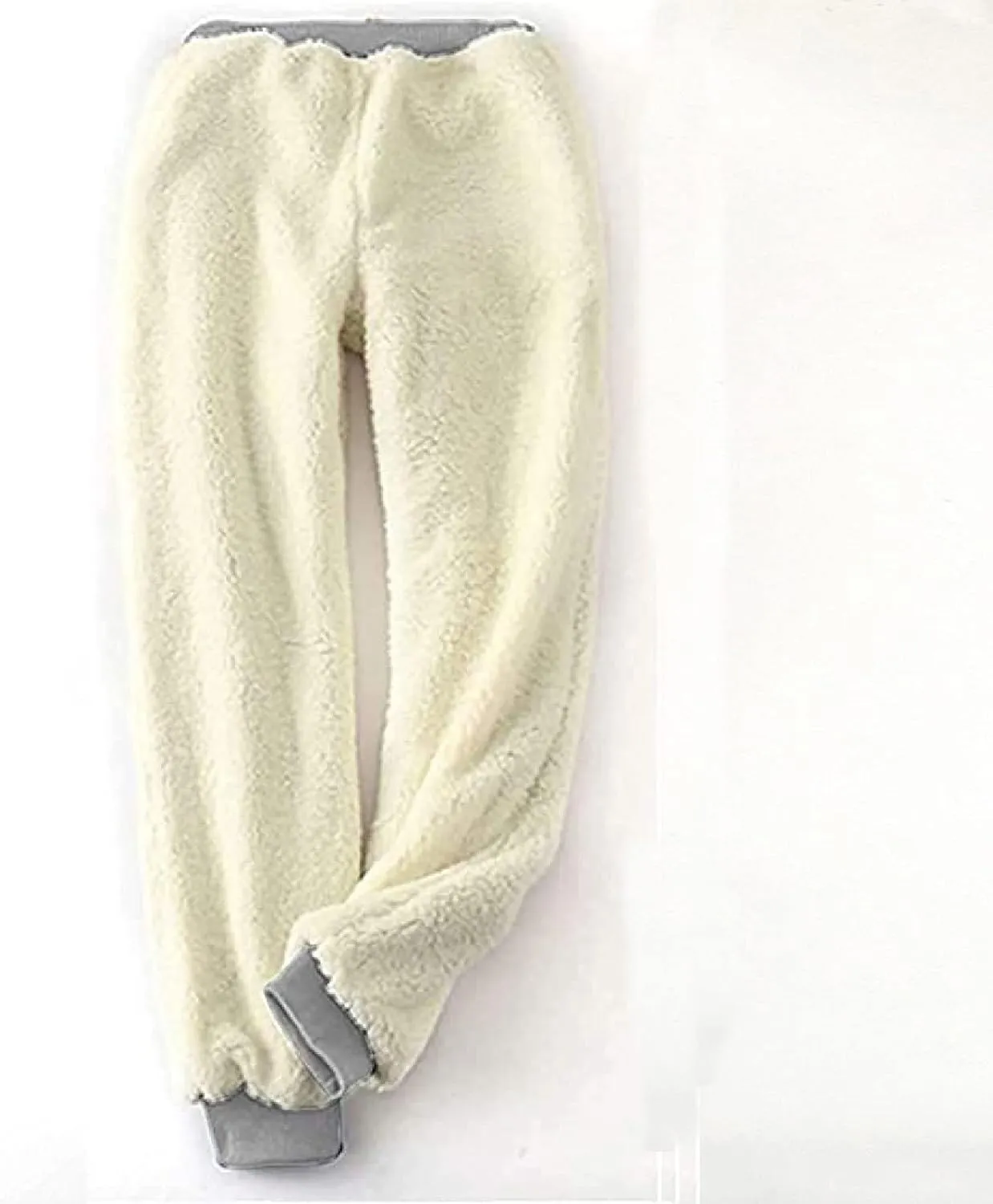 Women's Fleece Lined Sweatpants Winter Thermal Pants Cozy Warm Sherpa Lined Thick Sweatpants Joggers Pant with Pocket