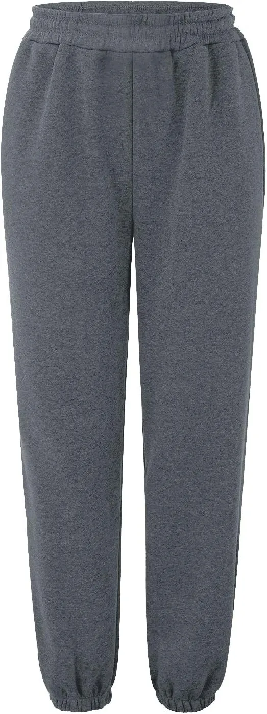 Women's Linen Blend Summer Pull On Pants Low Waist Ankle Length Slim Fit Trousers Travel